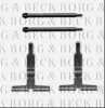 BORG & BECK BBK1366 Accessory Kit, disc brake pads